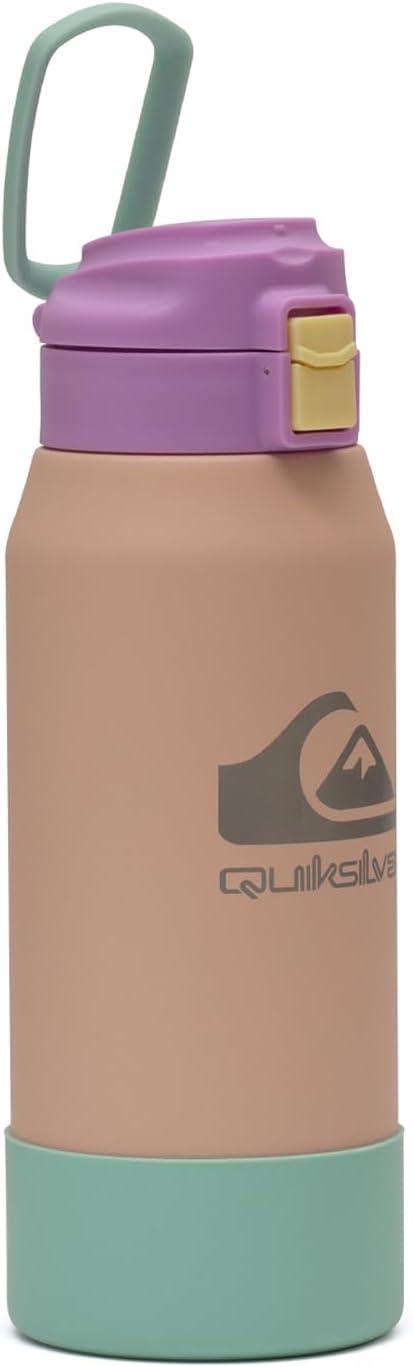 imageQuiksilver Redondo 26oz Double Wall Stainless Steel Water Bottle Reusable Sports Bottle with LeakProof Lid NonSlip Rubber Base Carrier Handle insulated Tumblers 24H Hot ampamp Cold BeveragePeach