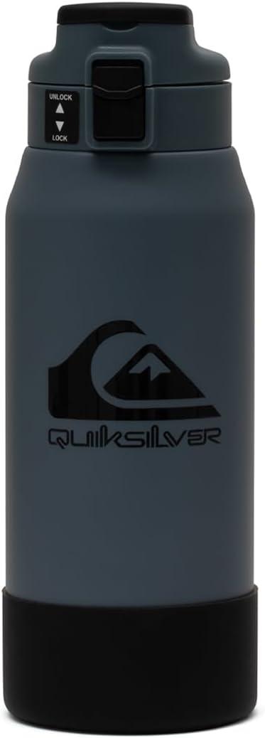 imageQuiksilver Redondo 26oz Double Wall Stainless Steel Water Bottle Reusable Sports Bottle with LeakProof Lid NonSlip Rubber Base Carrier Handle insulated Tumblers 24H Hot ampamp Cold BeverageTieDye