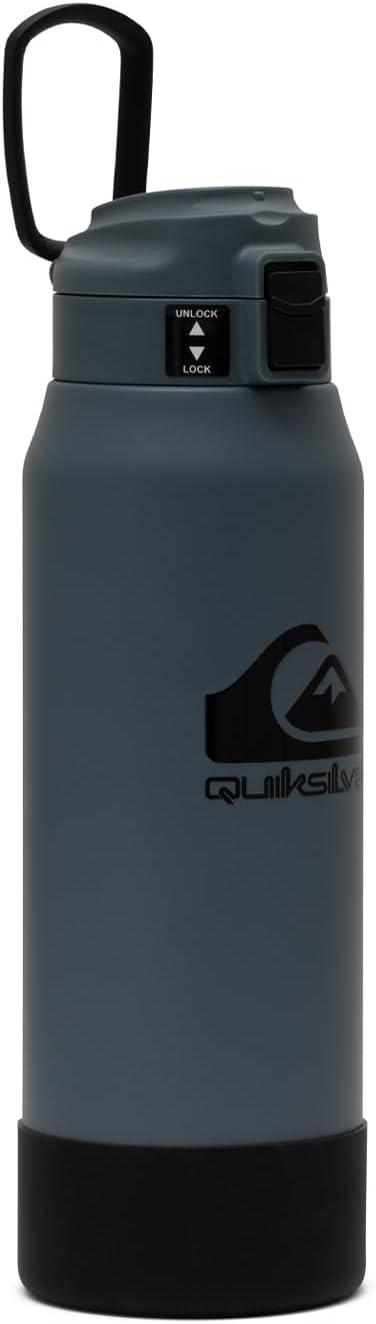 imageQuiksilver Redondo 26oz Double Wall Stainless Steel Water Bottle Reusable Sports Bottle with LeakProof Lid NonSlip Rubber Base Carrier Handle insulated Tumblers 24H Hot ampamp Cold BeverageTieDye
