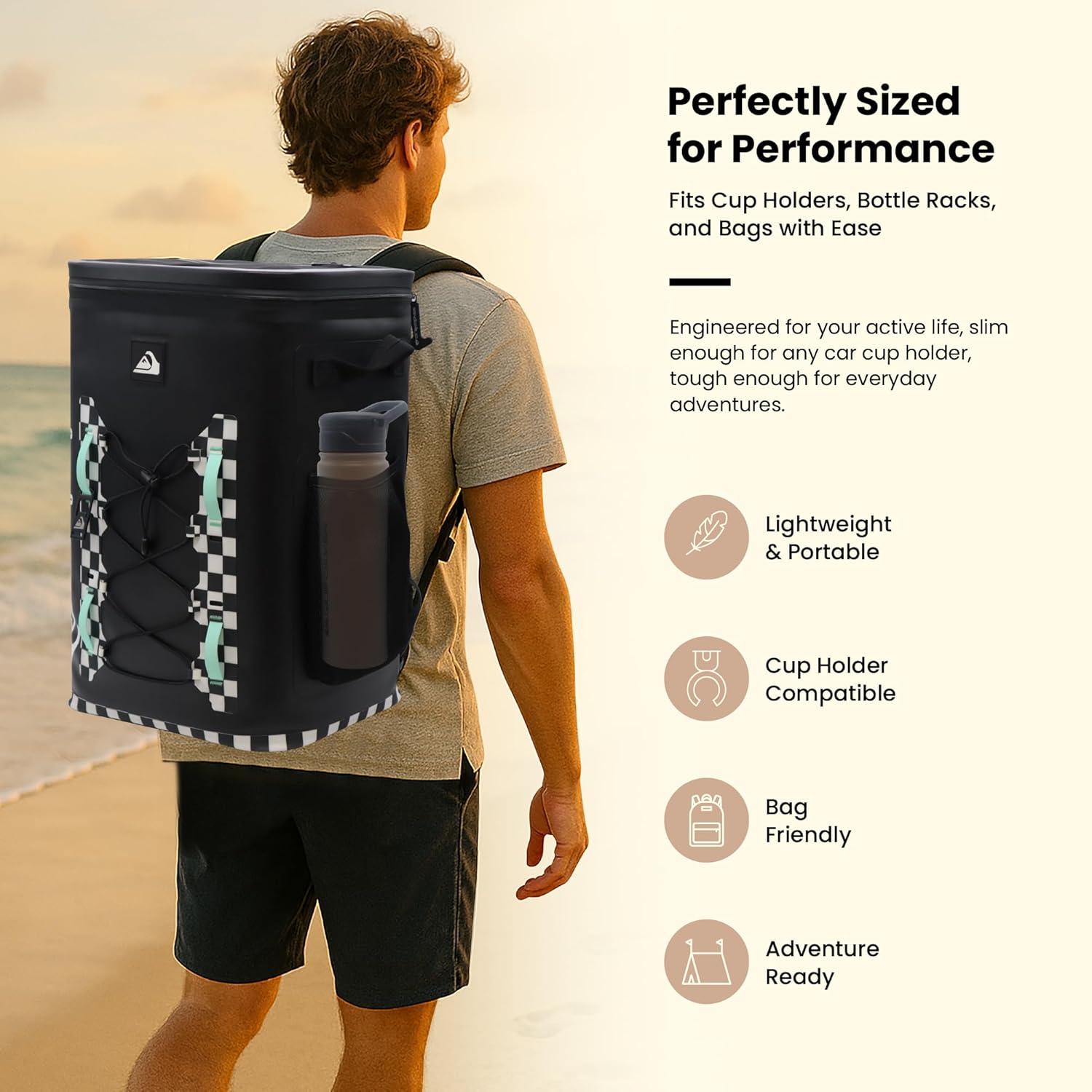 imageQuiksilver Venice 24 oz Insulated Water Bottle With Lock ampamp OnePush Straw Lid Stainless Steel Double Wall Vacuum Leakproof Tumblers for Sports Travel GymElmwood