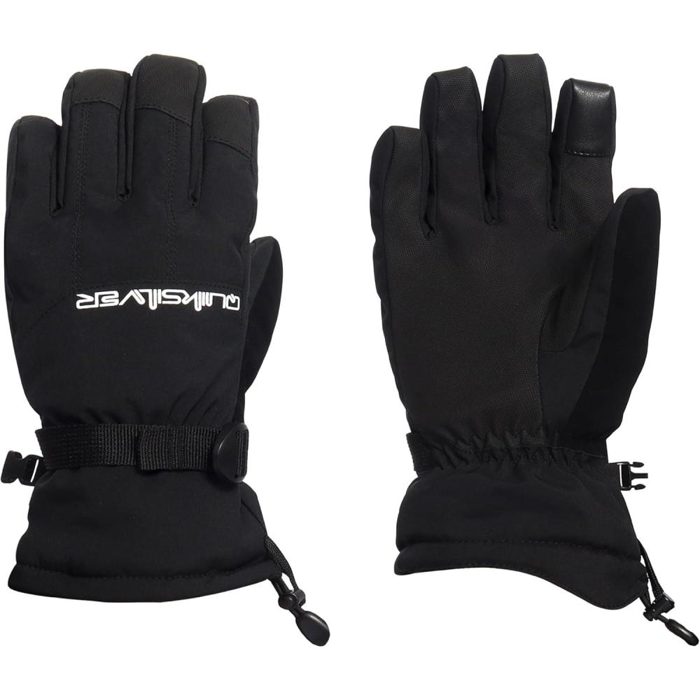 imageQuiksilver Boys Mission Gloves Waterproof Insulated TouchscreenBlack