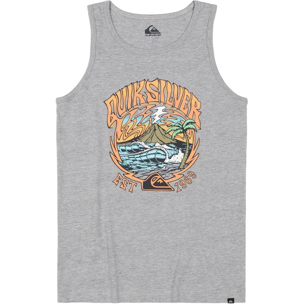 imageQuiksilver Boys Sleeveless Graphic Tank Top ShirtGrateful Wave