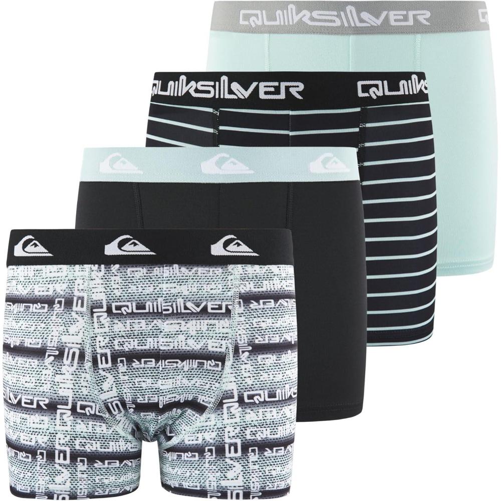 imageQuiksilver Boys Underwear 4 Pack Boxer Briefs for Boys 618 Durable Stretch Breathable Moisture WickingMulti 1
