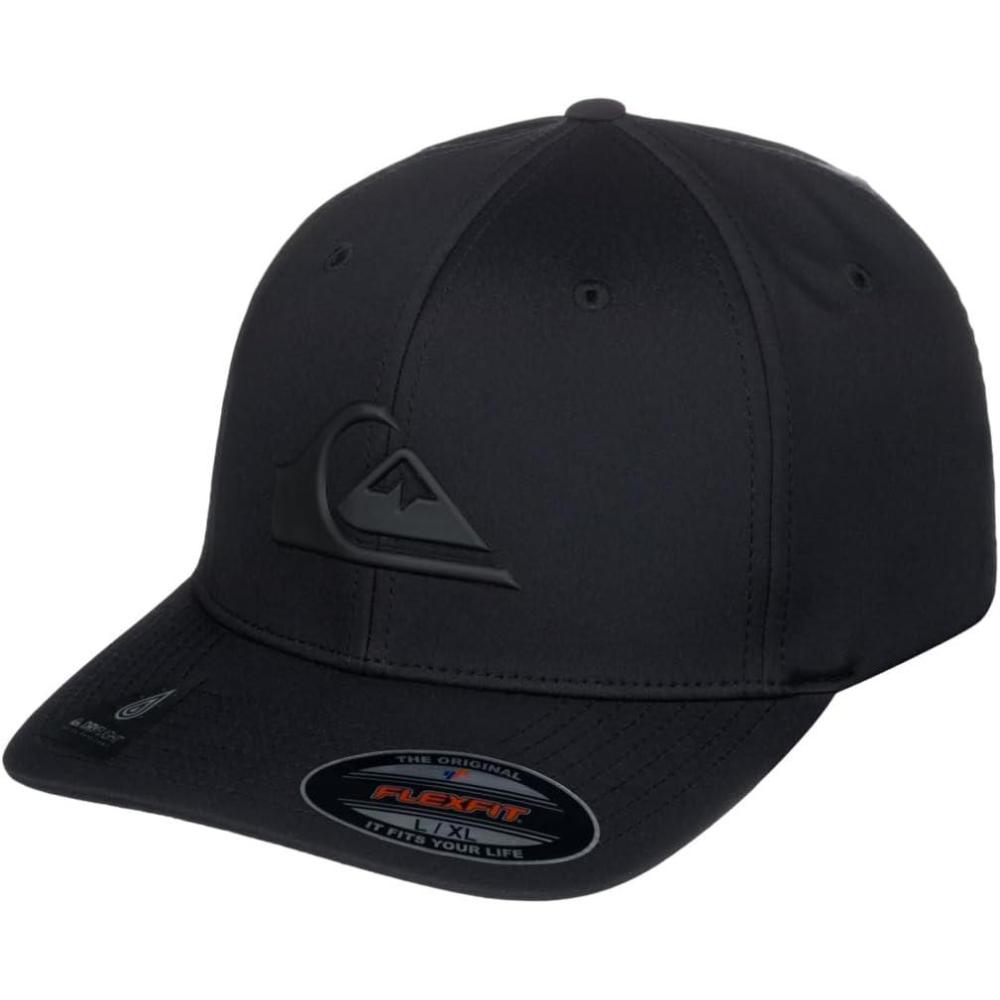 imageQuiksilver Mens Amped Up Flexfit HatTrue Black
