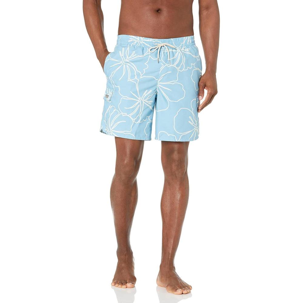 imageQuiksilver Mens Balance Print Volley 18Dusk Blue