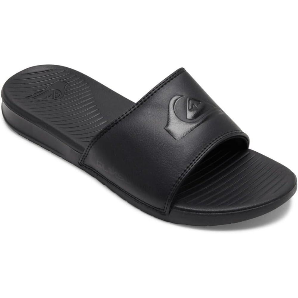 imageQuiksilver Mens Bright Coast Slide Open Toe SandalsSolid Black