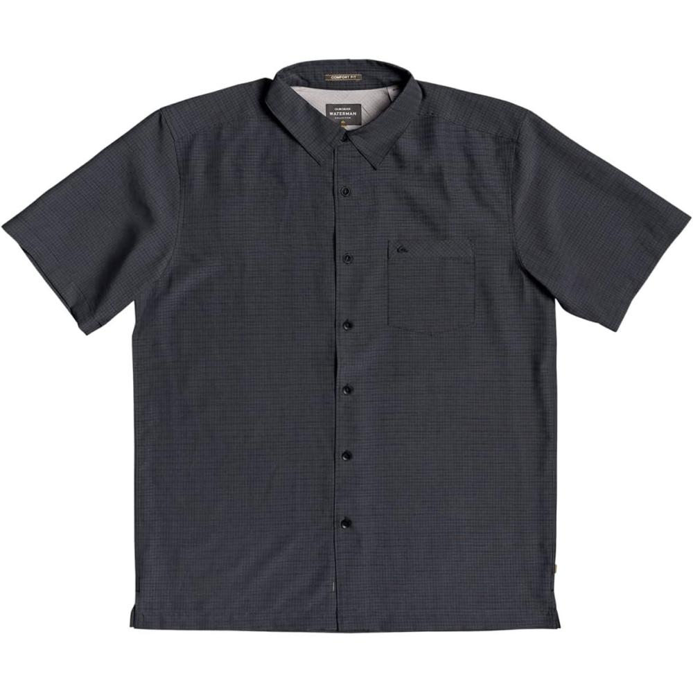 imageQuiksilver Mens Centinela 4 Button Up Comfort Fit Pocket ShirtBlack Centinella