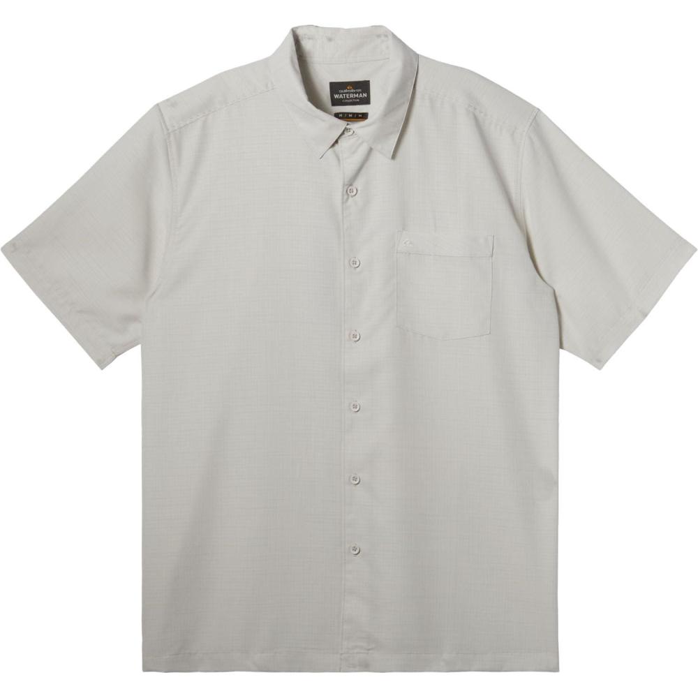 imageQuiksilver Mens Centinela 4 Button Up Comfort Fit Pocket ShirtSilver Birch Centinella