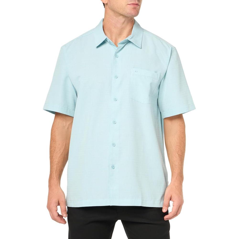 imageQuiksilver Mens Centinela 4 Button Up Comfort Fit Pocket ShirtStarlight Centinela 241