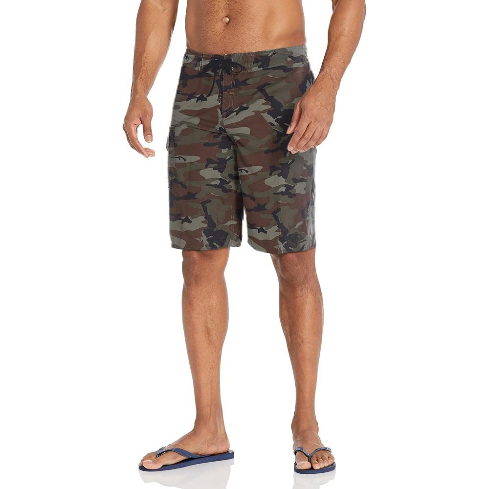 imageQuiksilver Mens Everyday 22 Inch Boardshort Swim Trunk Bathing SuitAmazon Camoflage