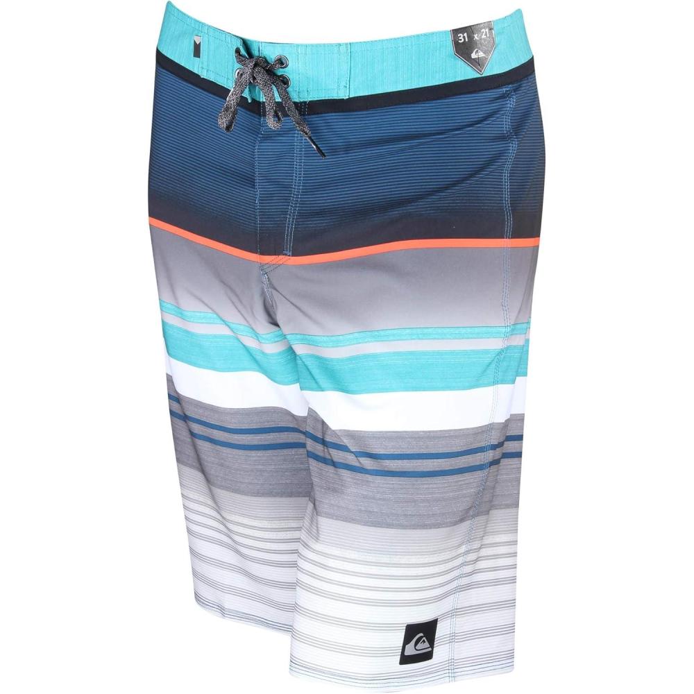 imageQuiksilver Mens Everyday Stripe Vee 21 BoardshortViridian Green