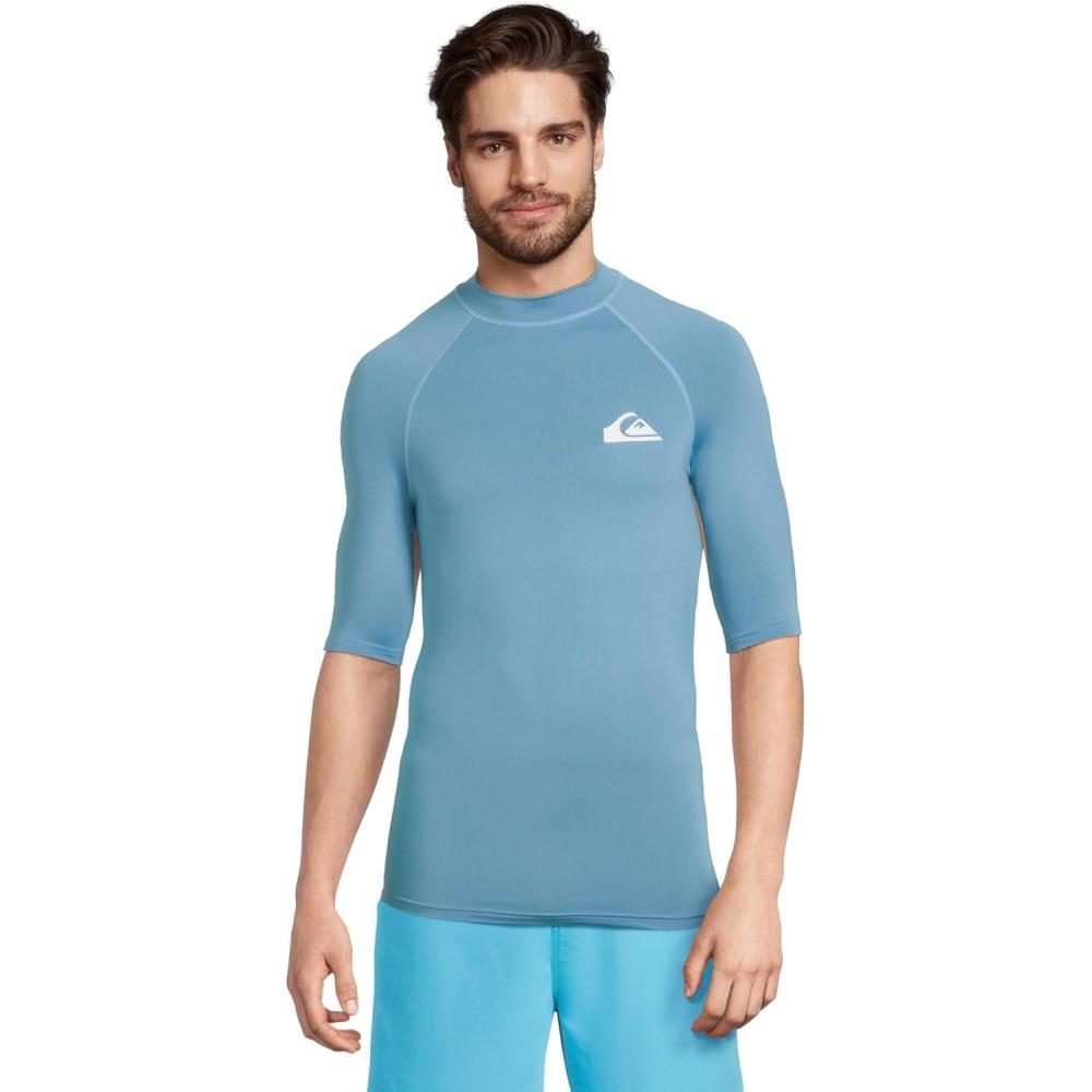 imageQuiksilver Mens Everyday Upf50 Short Sleeve RashguardNiagara