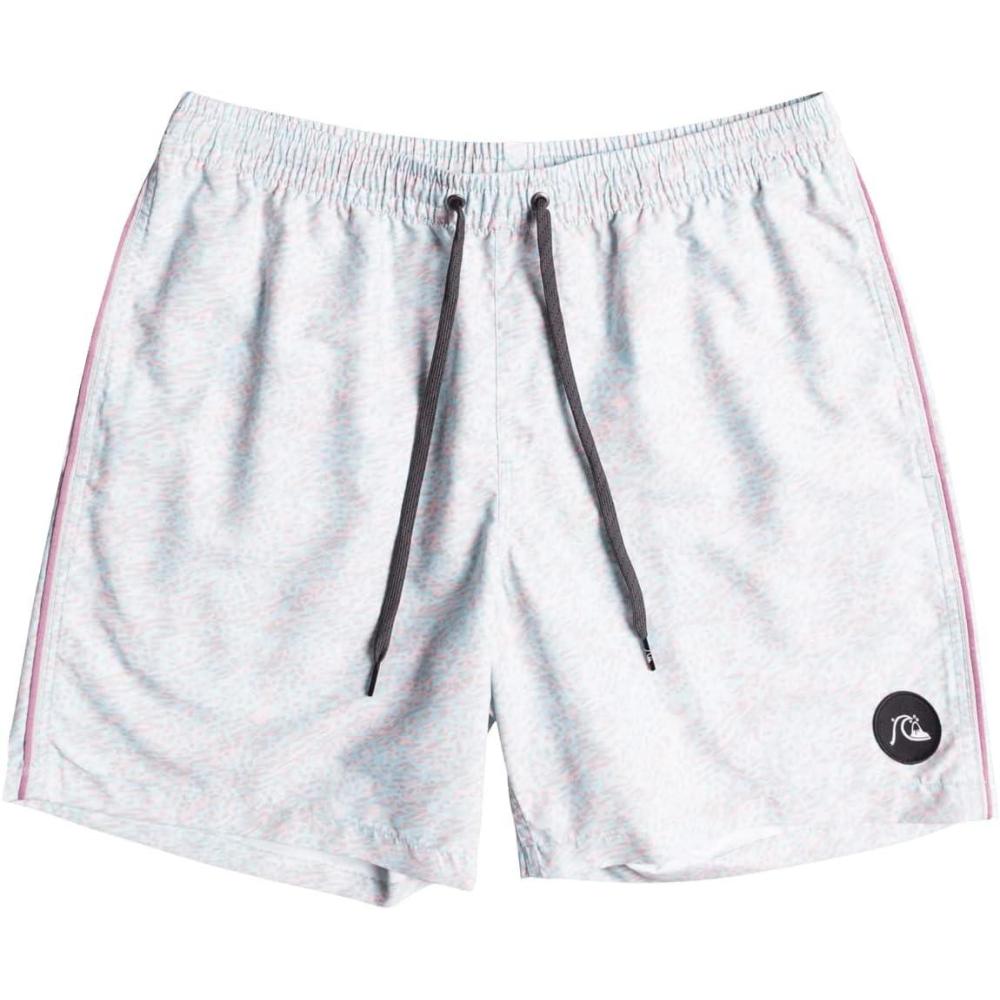 imageQuiksilver Mens Everyday Volley 17 Volley Swim Trunk Bathing SuitClassic VolleyAntique White