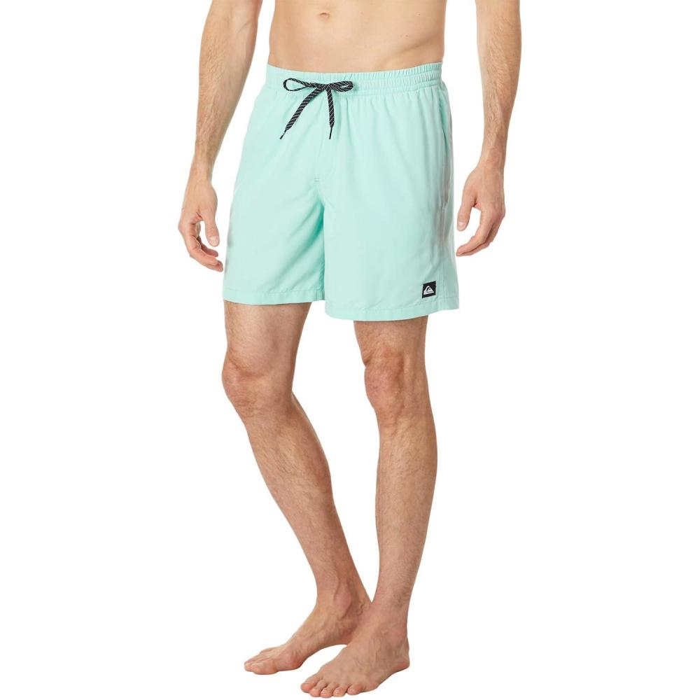 imageQuiksilver Mens Everyday Volley 17 Volley Swim Trunk Bathing SuitPastel Turquoise 233