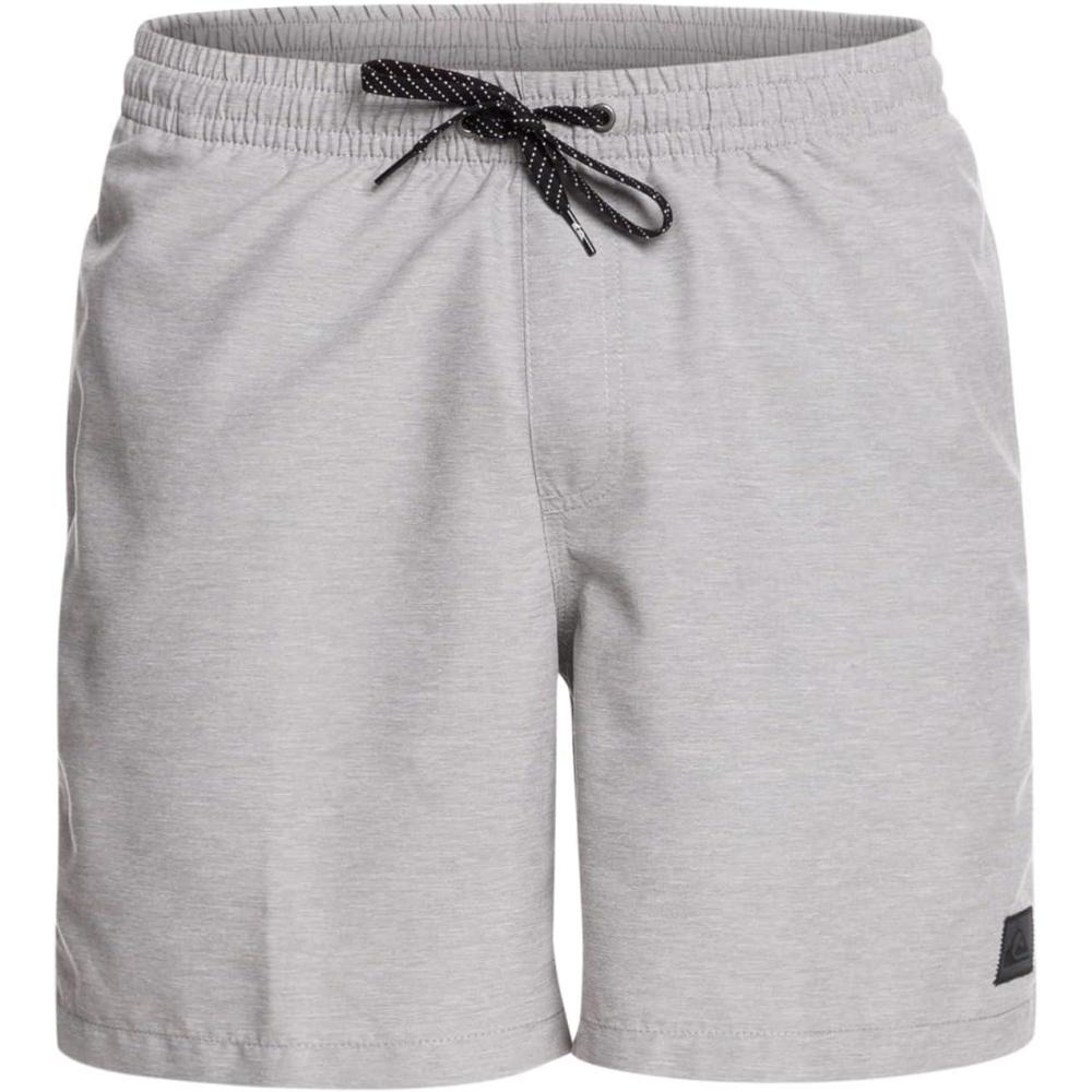 imageQuiksilver Mens Everyday Volley 17 Volley Swim Trunk Bathing SuitSleet Heather
