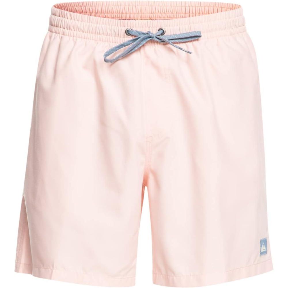 imageQuiksilver Mens Everyday Volley 17 Volley Swim Trunk Bathing SuitSoft Pink
