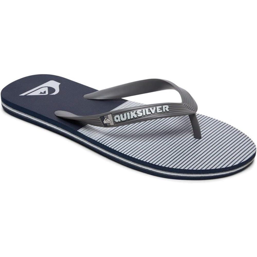 imageQuiksilver Mens Flip Flop SandalBlack Grey Grey Black Xssk