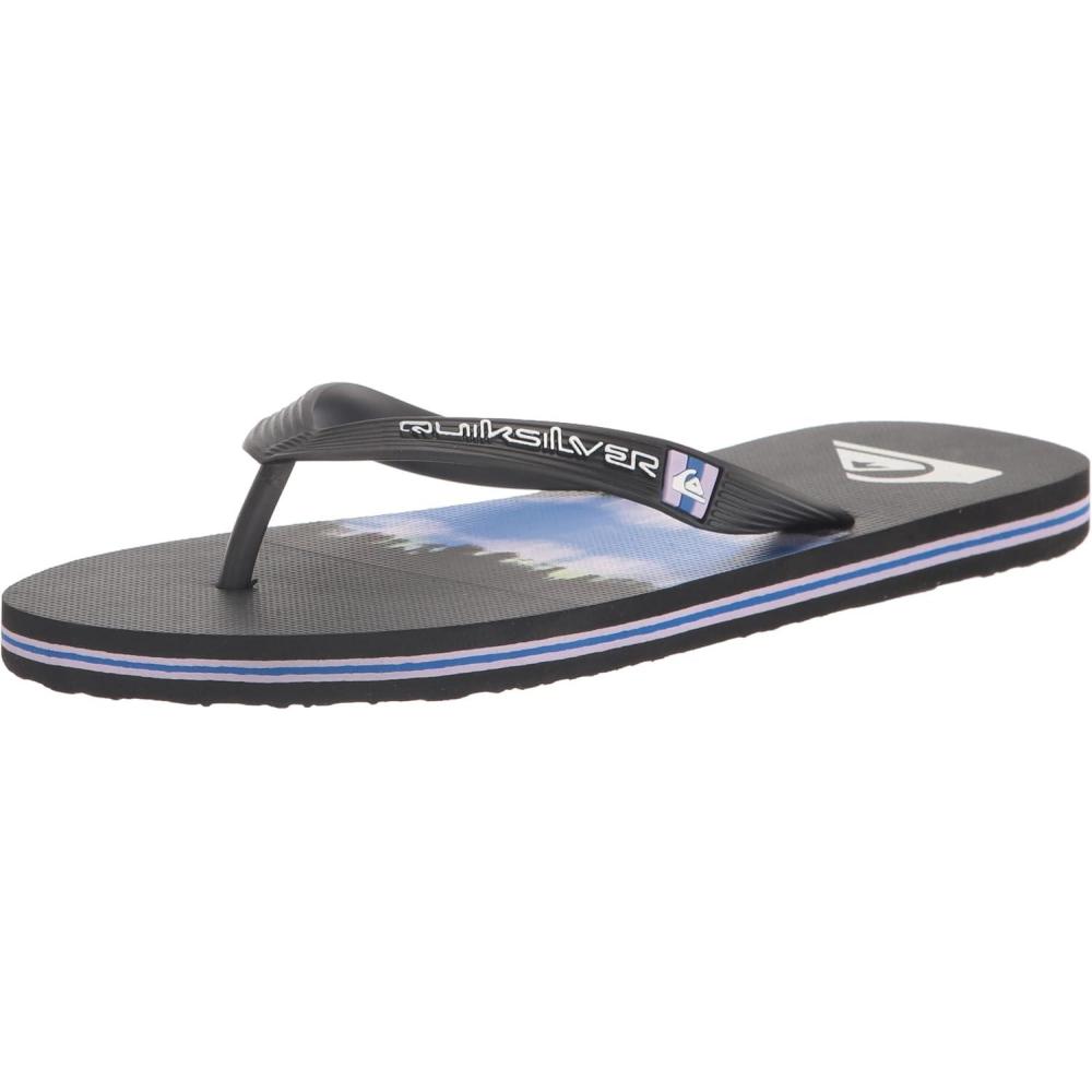 imageQuiksilver Mens Molokai Flip Flop Athletic SandalBlack 5