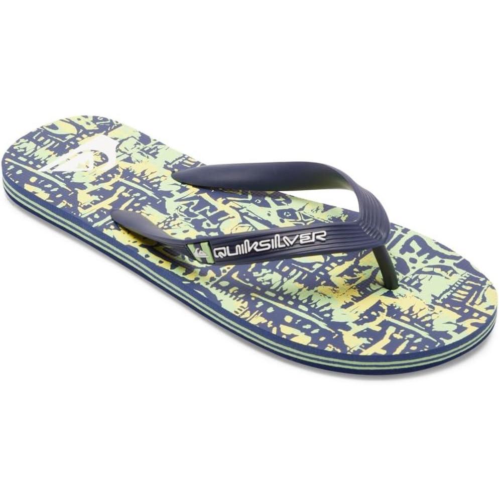 imageQuiksilver Mens Molokai Flip Flop Athletic SandalBlue Green
