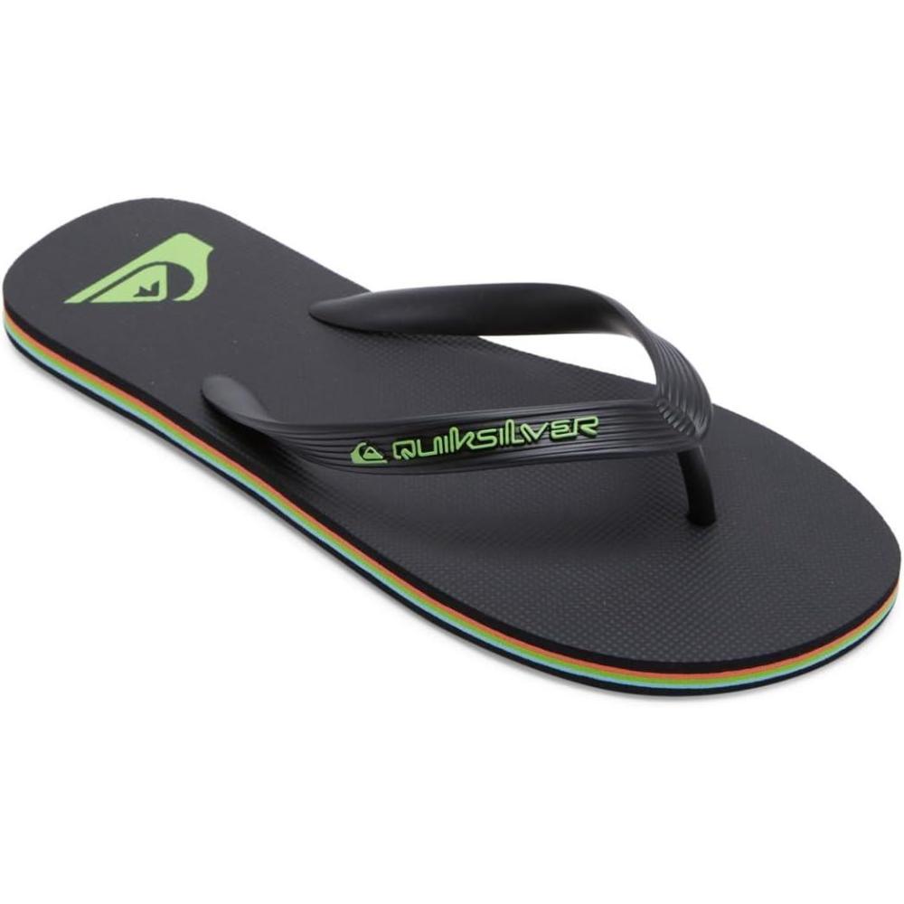 imageQuiksilver Mens Molokai Flip Flop Athletic SandalCharcoal