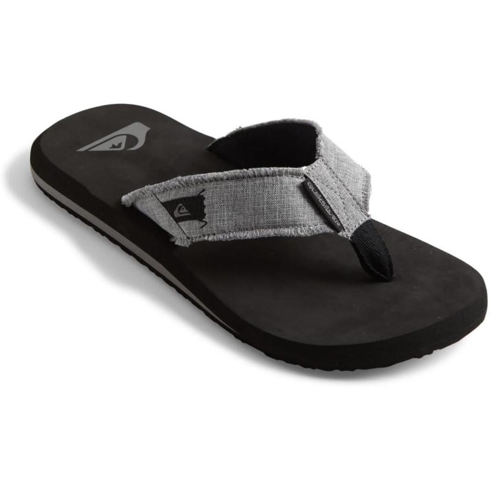 imageQuiksilver Mens Monkey Abyss ThreePoint SandalBlack 3