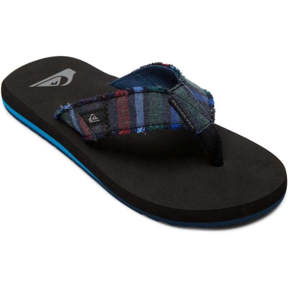 imageQuiksilver Mens Monkey Abyss ThreePoint SandalBlue 1