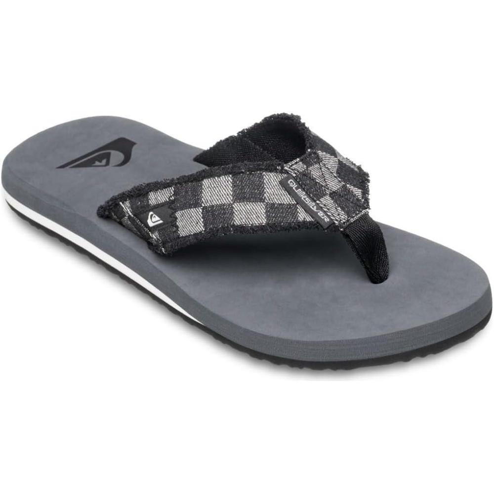 imageQuiksilver Mens Monkey Abyss ThreePoint SandalGrey