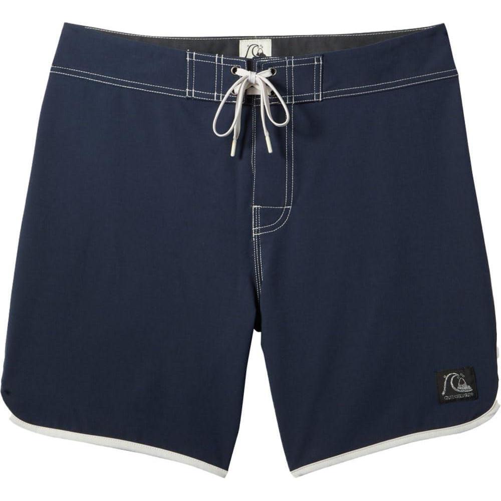 imageQuiksilver Mens Original Scallop 18 Boardshorts Swim TrunkDark Navy