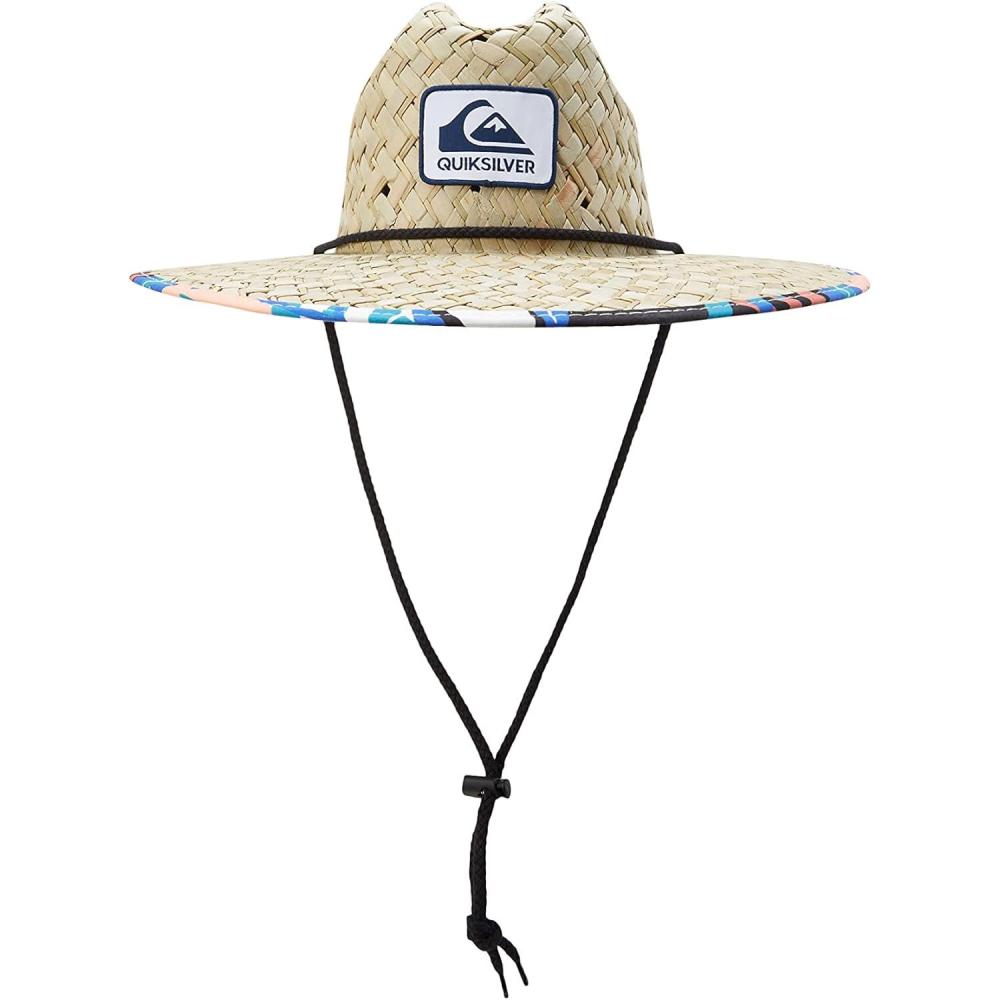 imageQuiksilver Mens Outsider Straw Lifegaurd HatAntique White
