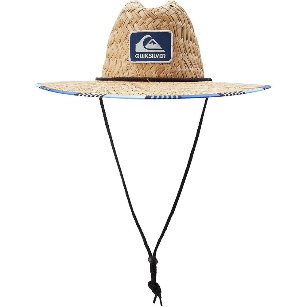imageQuiksilver Mens Outsider Straw Lifegaurd HatClassic Blue