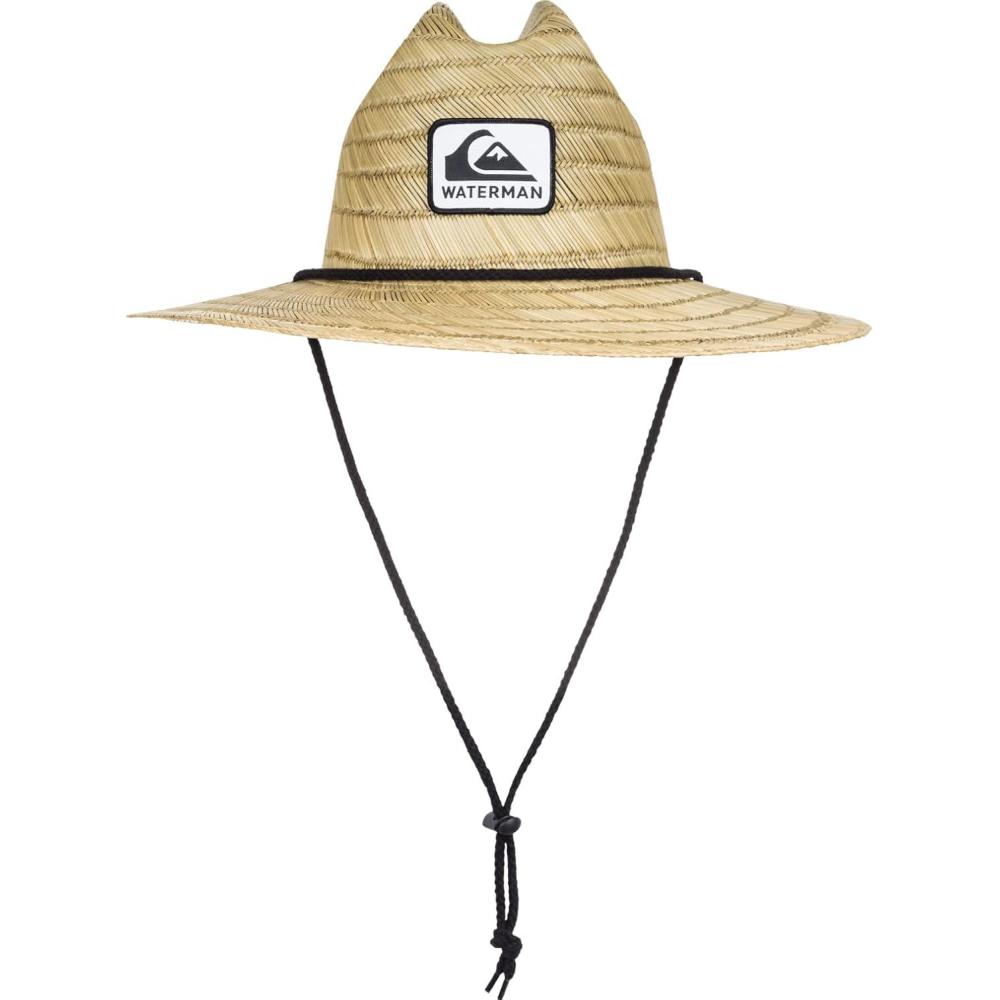 imageQuiksilver Mens Quiksilver Mens Outsider Waterman Sun Protection Lifeguard Straw HatNatural