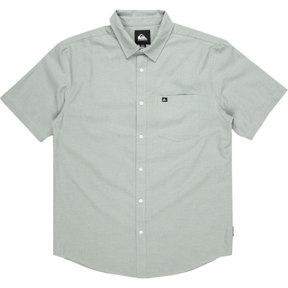 imageQuiksilver Mens Quiksilver Mens Shoreline Classic Button Up Woven TopChinois Green