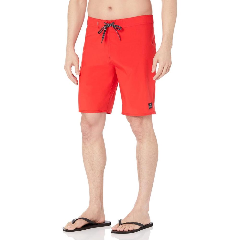 imageQuiksilver Mens Quiksilver Mens Surfsilk Kaimana 20 Boardshort Swim TrunkHigh Risk Red