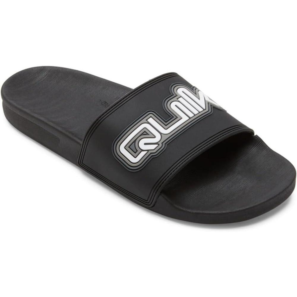 imageQuiksilver Mens Rivi Slide Sandal With Hydrobound ComfortAnthracite 1