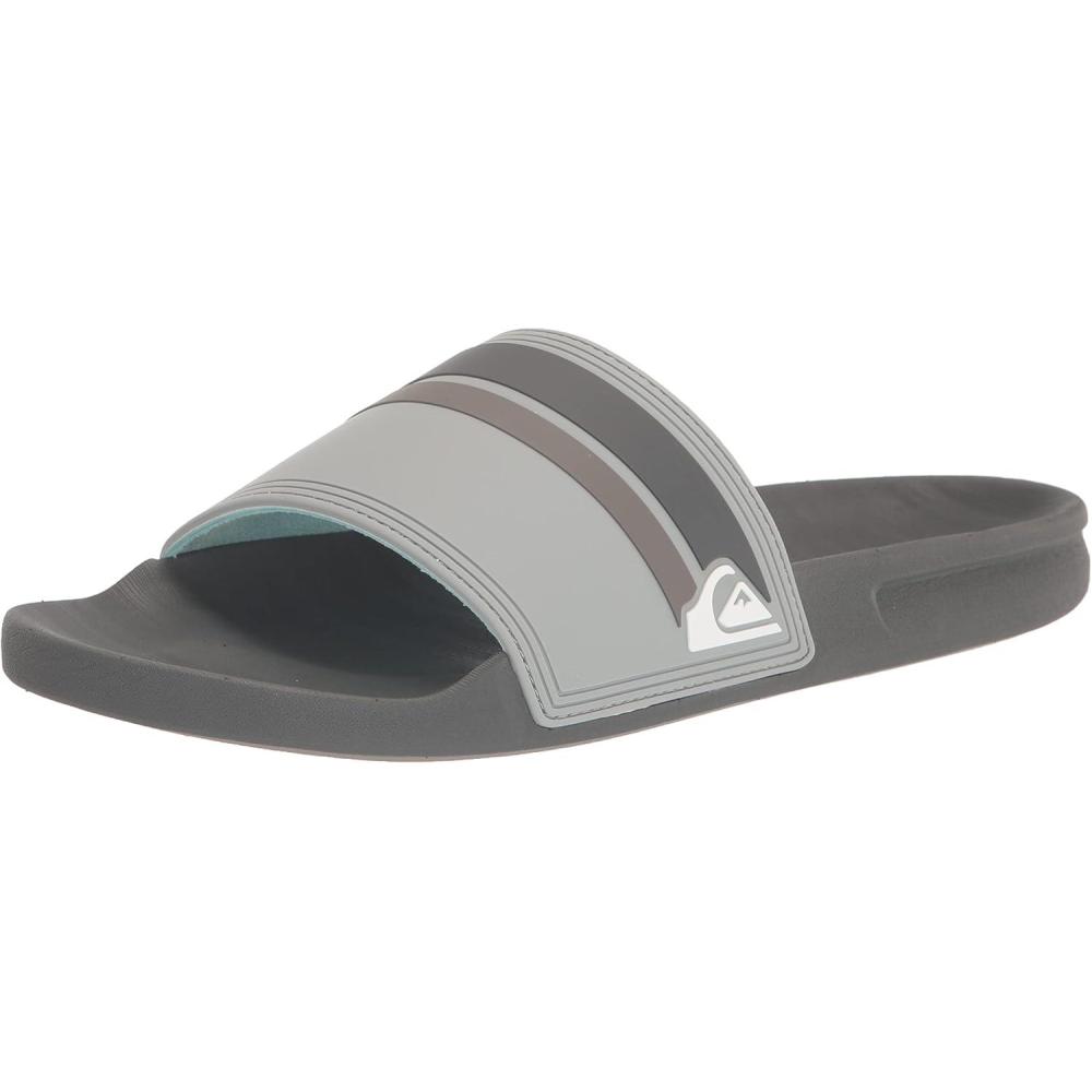 imageQuiksilver Mens Rivi Slide Sandal With Hydrobound ComfortGrey 2