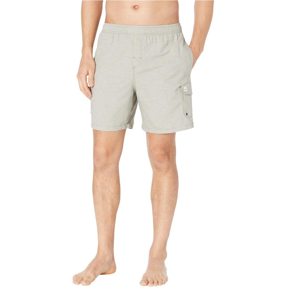 imageQuiksilver Mens Standard Balance Volley 18 Swim Trunk BoardshortFlint Gray