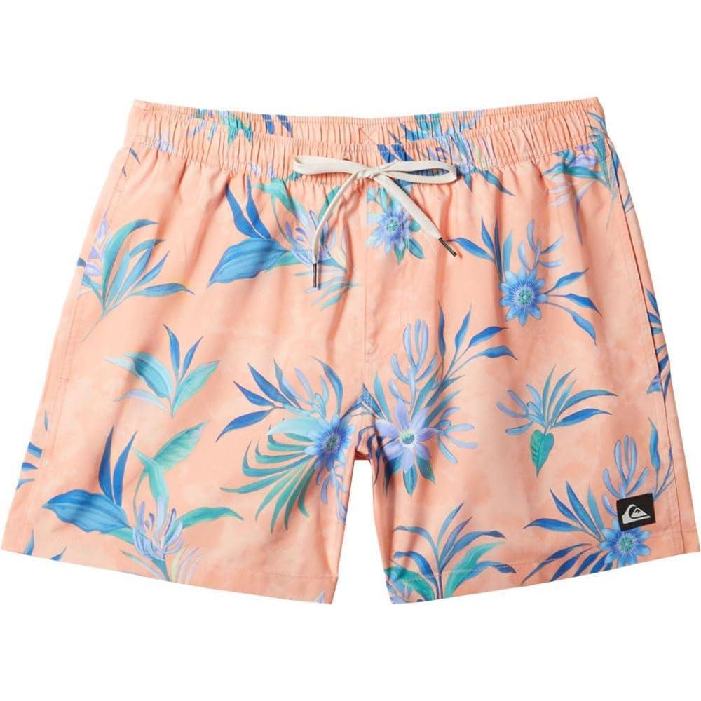imageQuiksilver Mens Standard Everyday Mix 17 Volley Boardshort Swim TrunkPapaya Punch