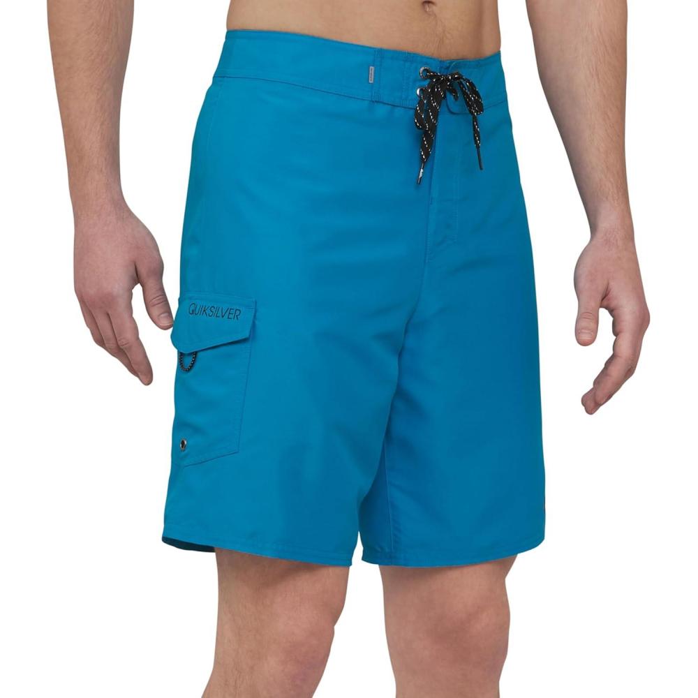imageQuiksilver Mens Swimwear Regular Fit Fixed Waist UPF 50 Quick Dry Board Shorts 3240Hawaiian Ocean