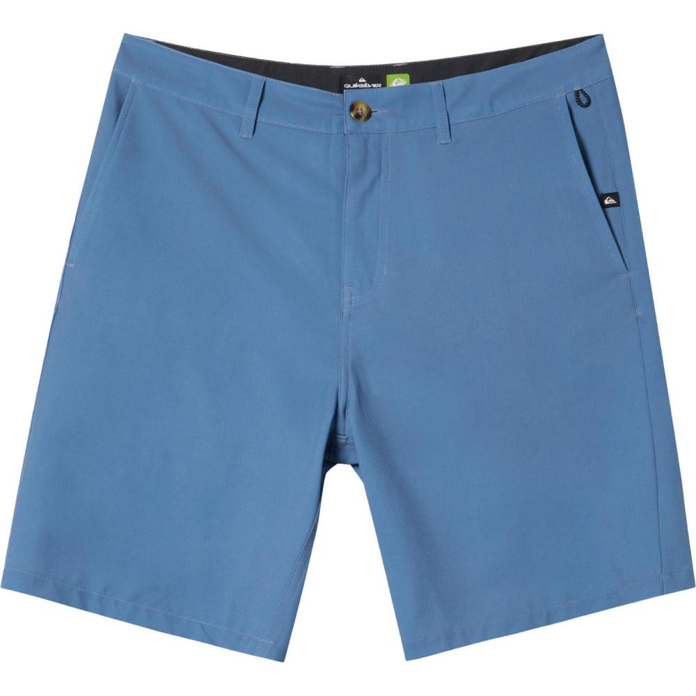 imageQuiksilver Mens Union Amphibian 20 Inch Water Friendly Hybrid Short 2844Coronet Blue