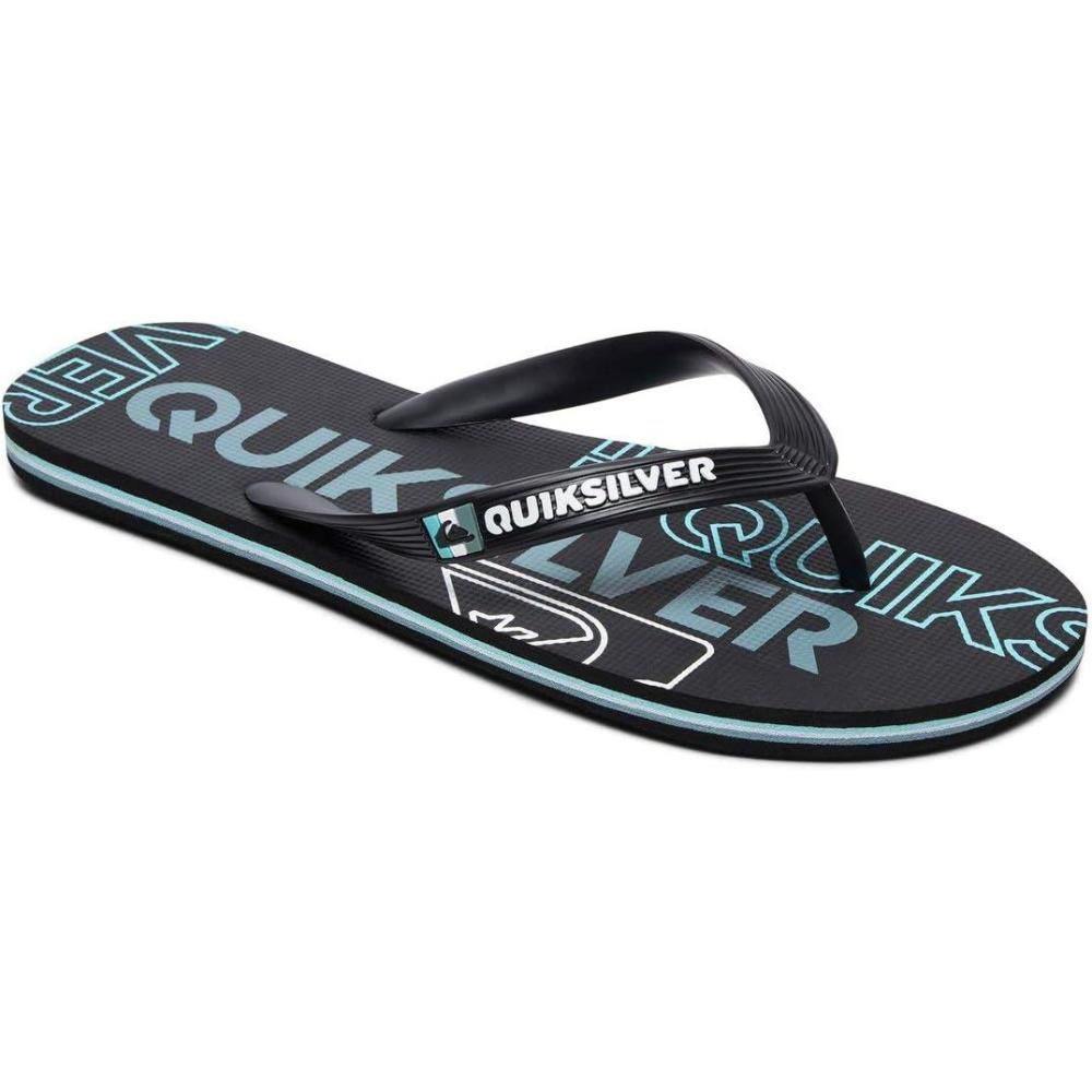 imageQuiksilver Molokai Tijuana Mens SandalsBlue Black Blue Black Xkbk
