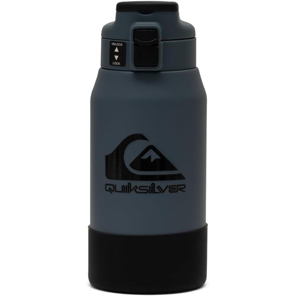 imageQuiksilver Redondo 26oz Double Wall Stainless Steel Water Bottle Reusable Sports Bottle with LeakProof Lid NonSlip Rubber Base Carrier Handle insulated Tumblers 24H Hot ampamp Cold BeverageTieDye