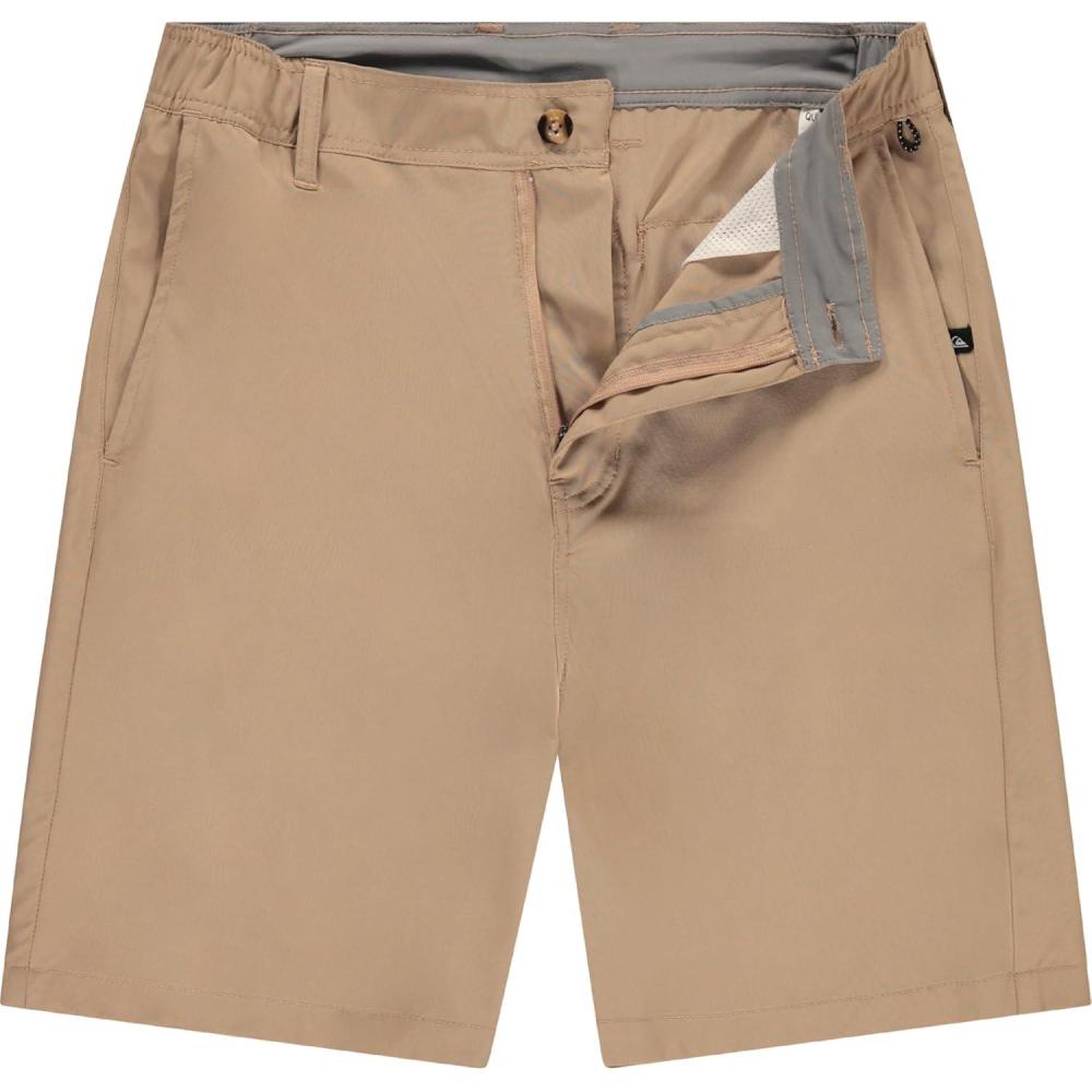 imageQuiksilver Shorts for Men Big and Tall Hybrid Stretch Amphibian Quick Dry ShortKhaki