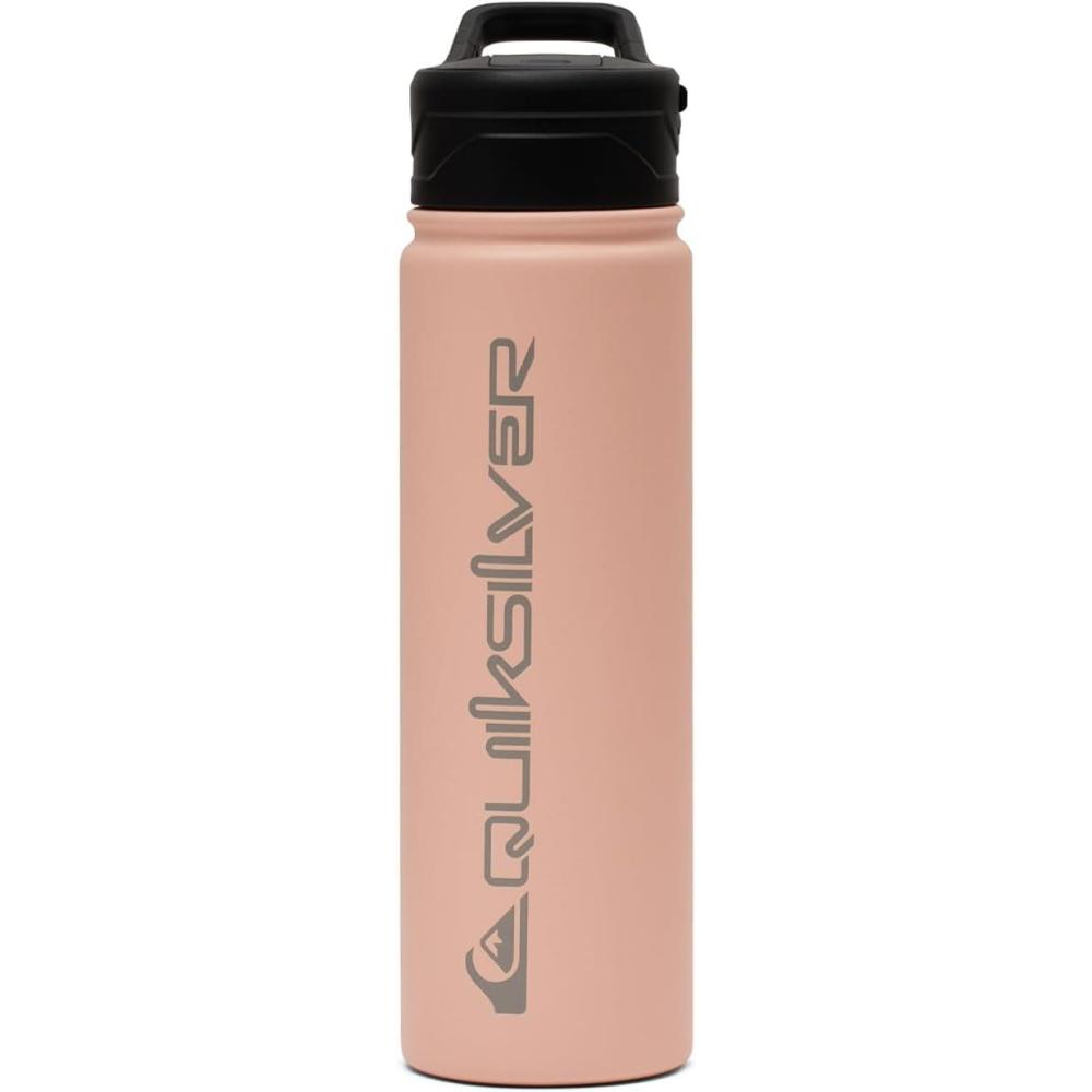 imageQuiksilver Venice 24 oz Insulated Water Bottle With Lock ampamp OnePush Straw Lid Stainless Steel Double Wall Vacuum Leakproof Tumblers for Sports Travel GymPeach Parfait