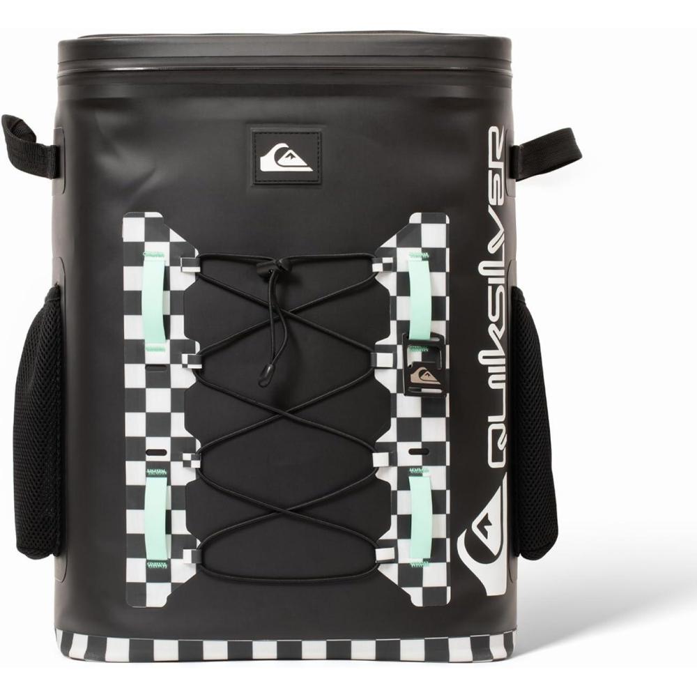 imageQuiksilver Welded Bungee Backpack Cooler 30L36 Cans 4872 Hours Insulation Leakproof ampamp Waterproof IPX7 Rated HeavyDuty 600D TPU Adjustable Straps Tactical Rings ampamp Mesh PocketsCheckered