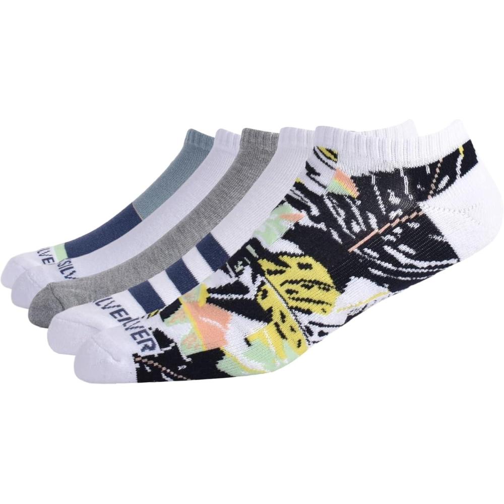 imageQuiksilver mens Low Cut SocksWhite