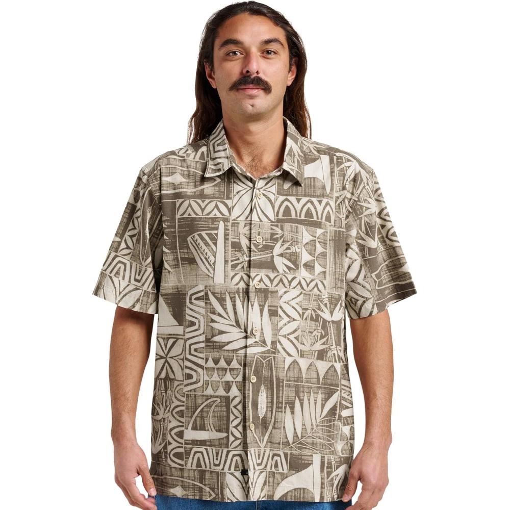 imageWaterman Talk Story Short Sleeve ShirtMoonbeam