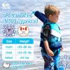 QUIKSILVER Life Jacket for Youth/Kids/Infant, USCG and Transport Canada Approved Type III PFD, Evoprene Level 70 Buoyancy Aids for Boating Swimming Kayaking Watersports(Blue)