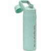 Quiksilver 24oz Stainless Steel Water Bottle, Wide Mouth Insulated Tumbler with Carabiner Hook, 18/8 Steel, 24hr Cold, BPA Free Reusable Bottle for Men, Women (Elmwood, 24oz)(Beach Glass)