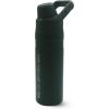 Quiksilver 24oz Stainless Steel Water Bottle, Wide Mouth Insulated Tumbler with Carabiner Hook, 18/8 Steel, 24hr Cold, BPA Free Reusable Bottle for Men, Women (Elmwood, 24oz)(Green)