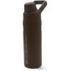 Quiksilver 24oz Stainless Steel Water Bottle, Wide Mouth Insulated Tumbler with Carabiner Hook, 18/8 Steel, 24hr Cold, BPA Free Reusable Bottle for Men, Women (Elmwood, 24oz)(Elmwood)